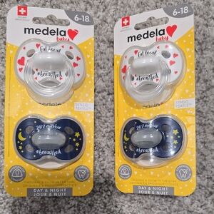 Medela Baby Pacifiers - Glow In The DARK